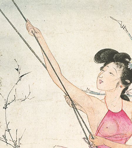 新乐-胡也佛的仕女画和最知名的金瓶梅秘戏图